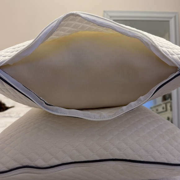 Nectar Dual Cooling Memory Foam Pillows - Picture 3 of 3